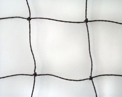 Netz schwarz PE 50 x 50 mm, 3 m breit