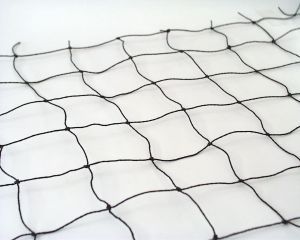 Netz schwarz PE 30 x 30 mm