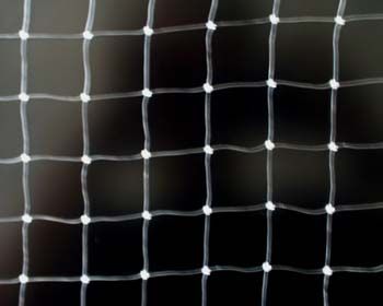 Netz, Nylon, Transparent, 30 mm Masche, 0,6 mm