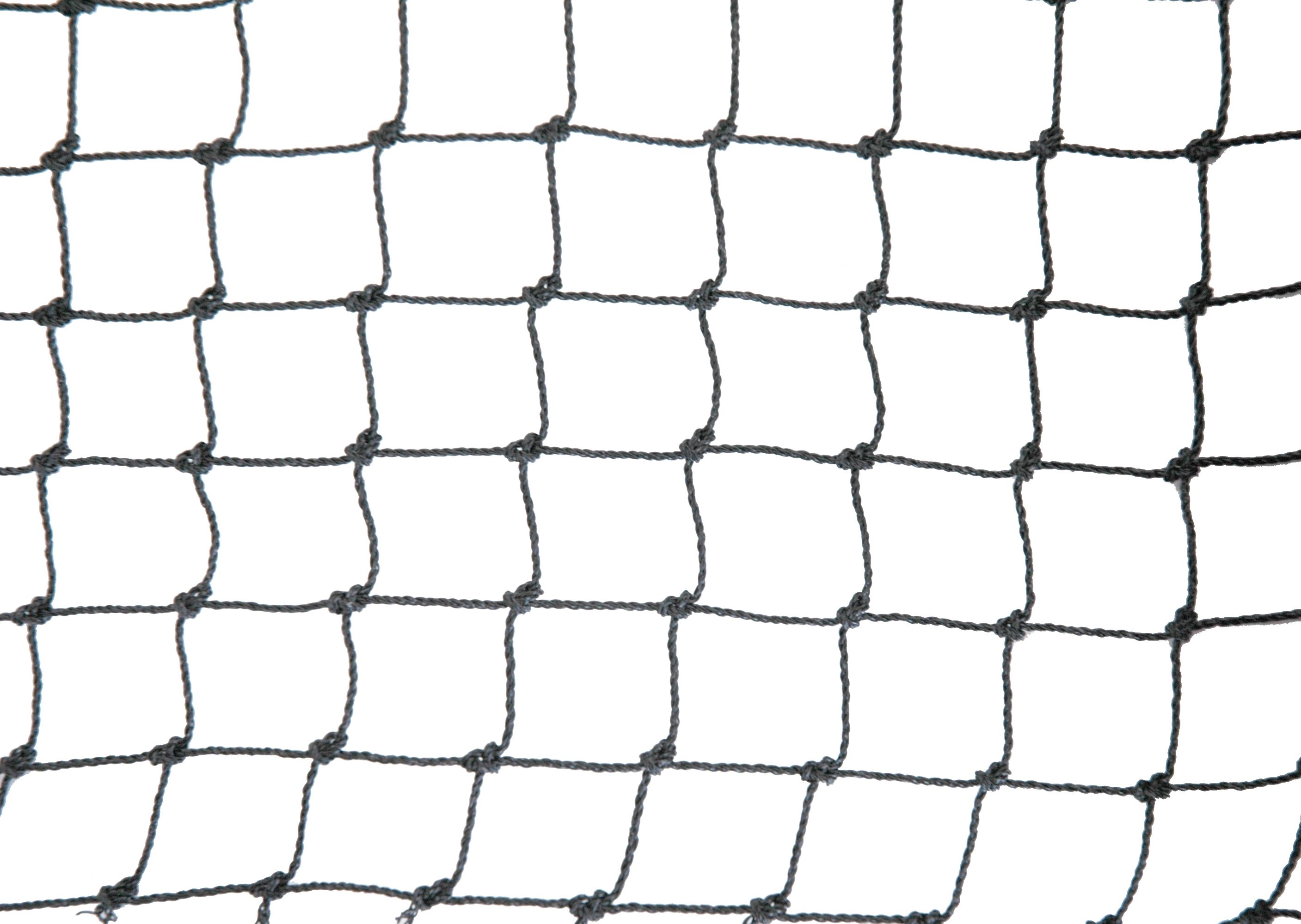 Netz schwarz Polypropylen 20 mm Masche