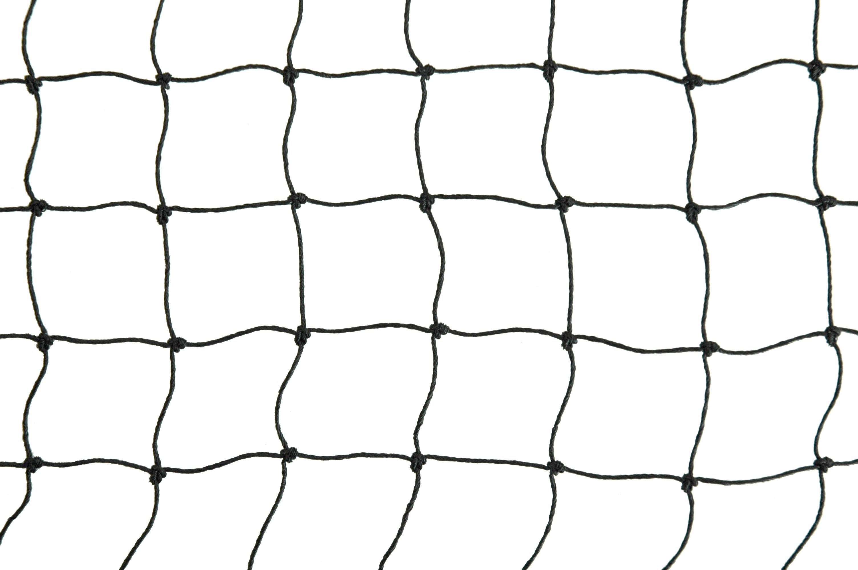 Netz schwarz Polypropylen 30 mm Masche