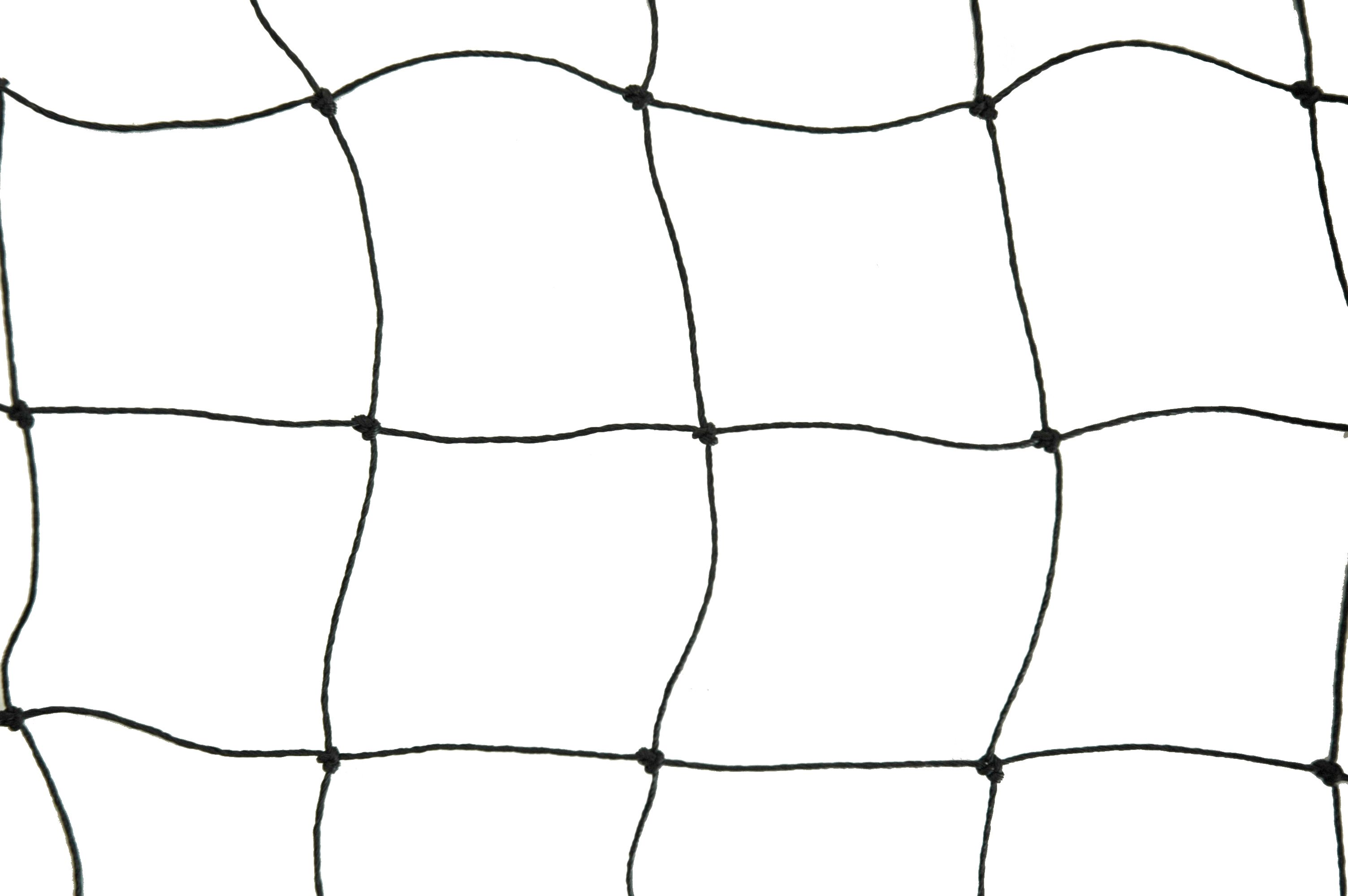 Netz schwarz Polypropylen 50 mm Masche