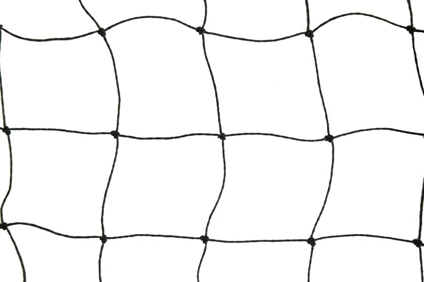 Netz schwarz Polypropylen 50 mm Masche