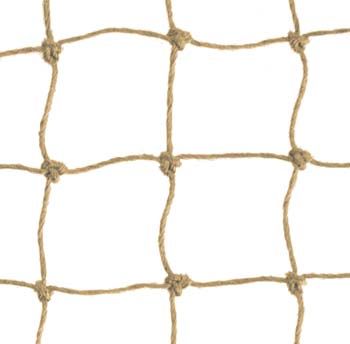 Netz steinfarben Polypropylen 20 mm Masche