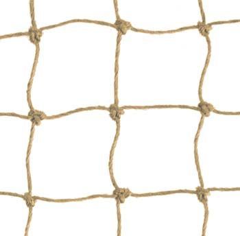 Netz steinfarben Polypropylen 50 mm Masche