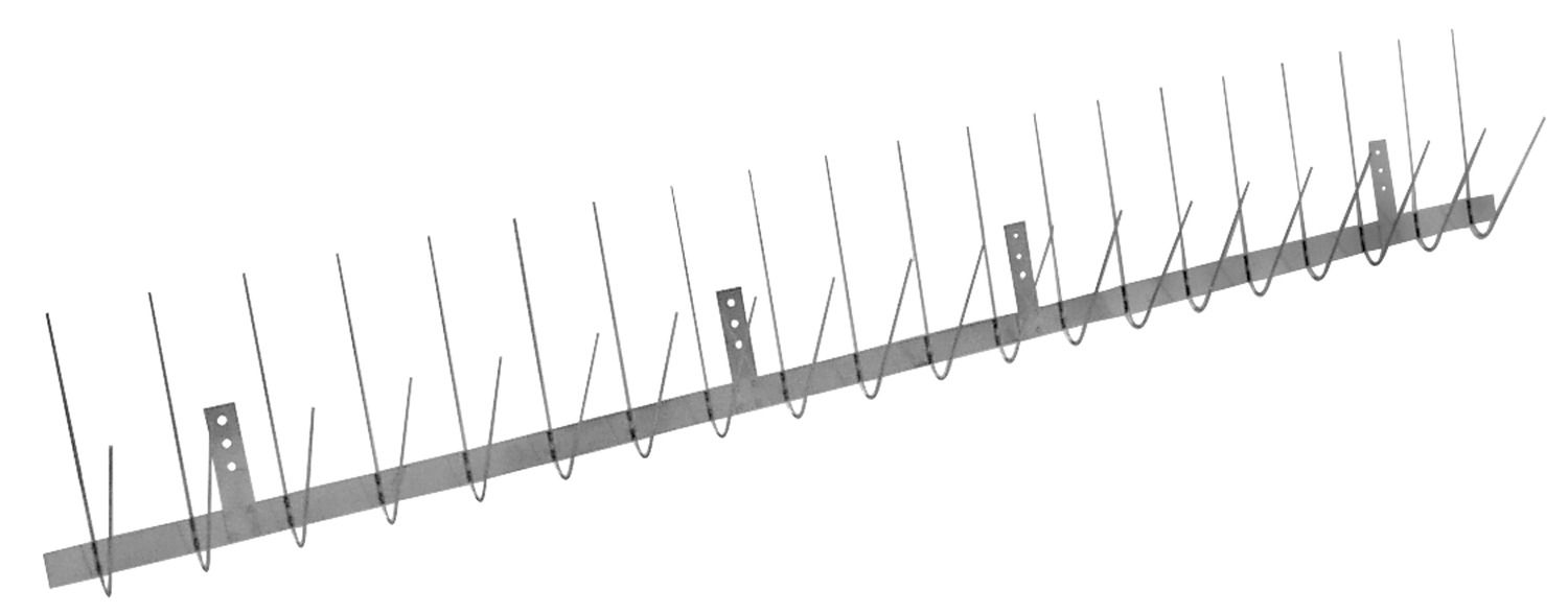 birdy® BASIC Spitze Dachrinne, 1 Meter Stücke