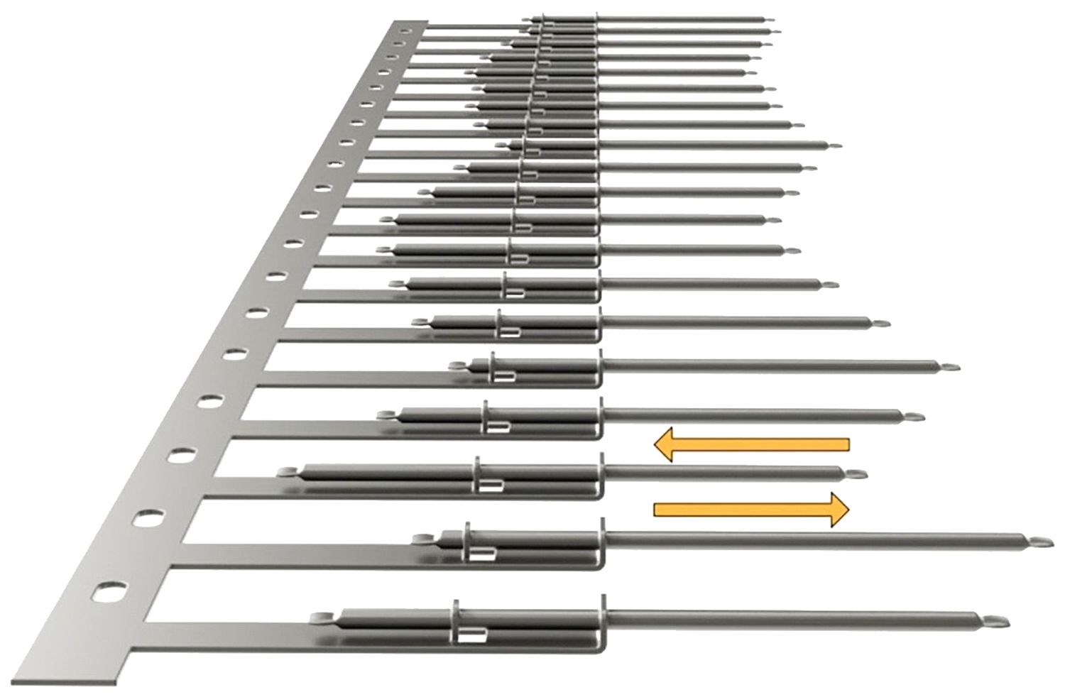 Edelstahlspitzen System 2, SOLAR,FALLEND 170