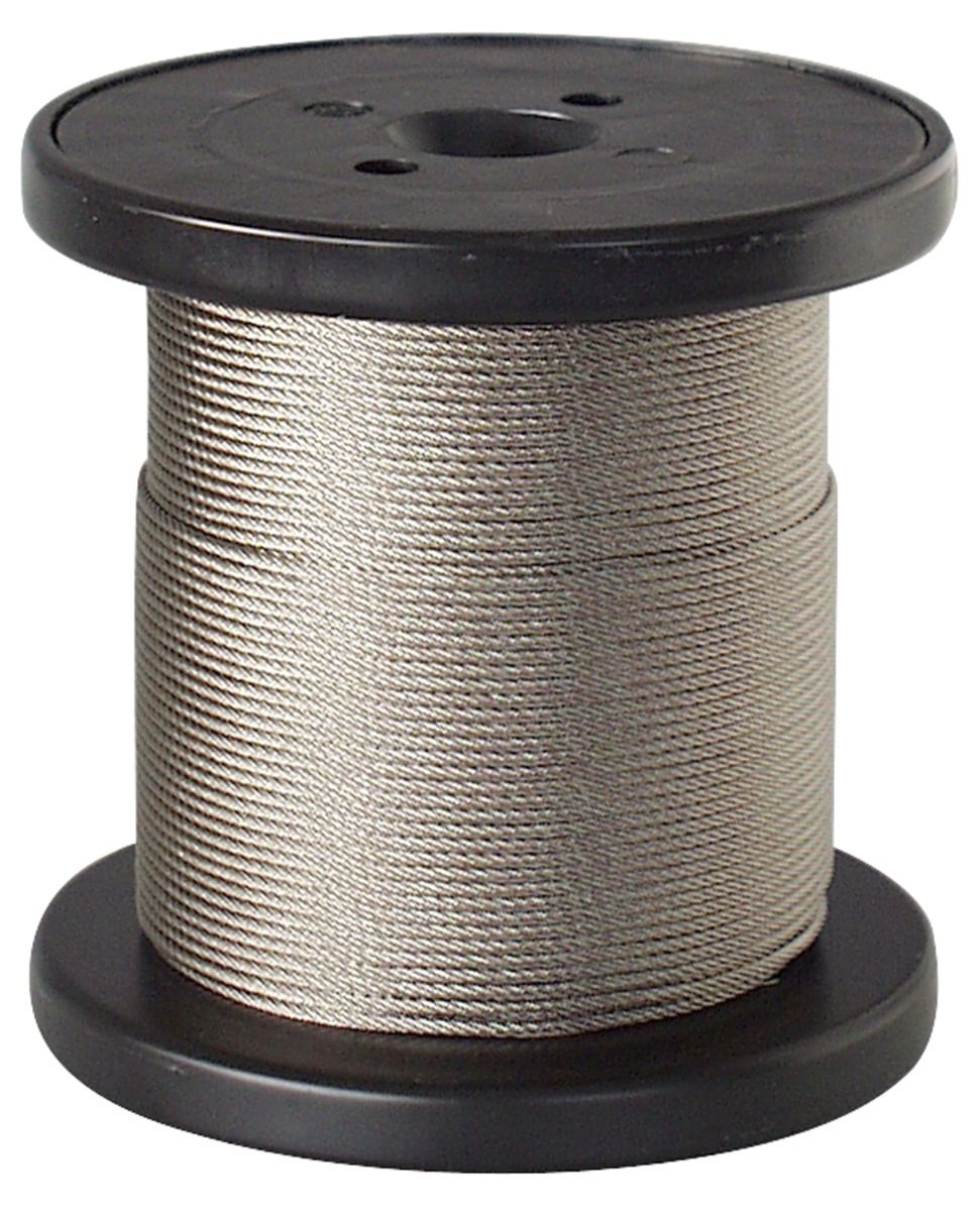 Edelstahlseil 1,5 mm - Rolle zu 50 m