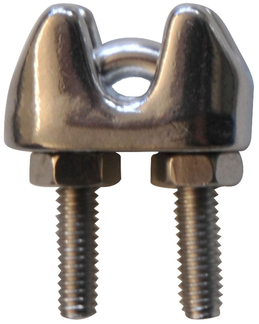 Seilklemme Edelstahl 4 mm