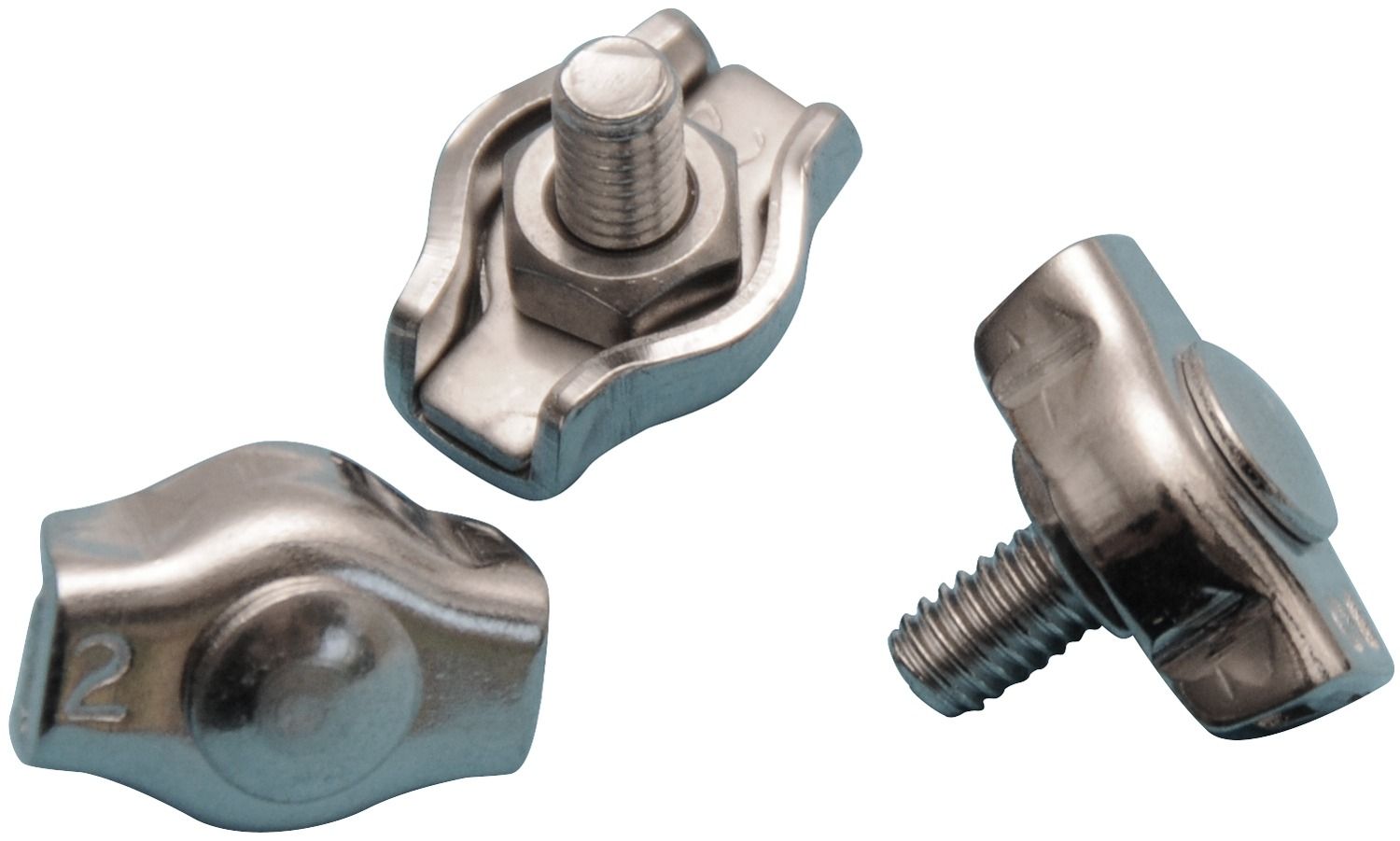 Simplexklemme Niro 2 mm