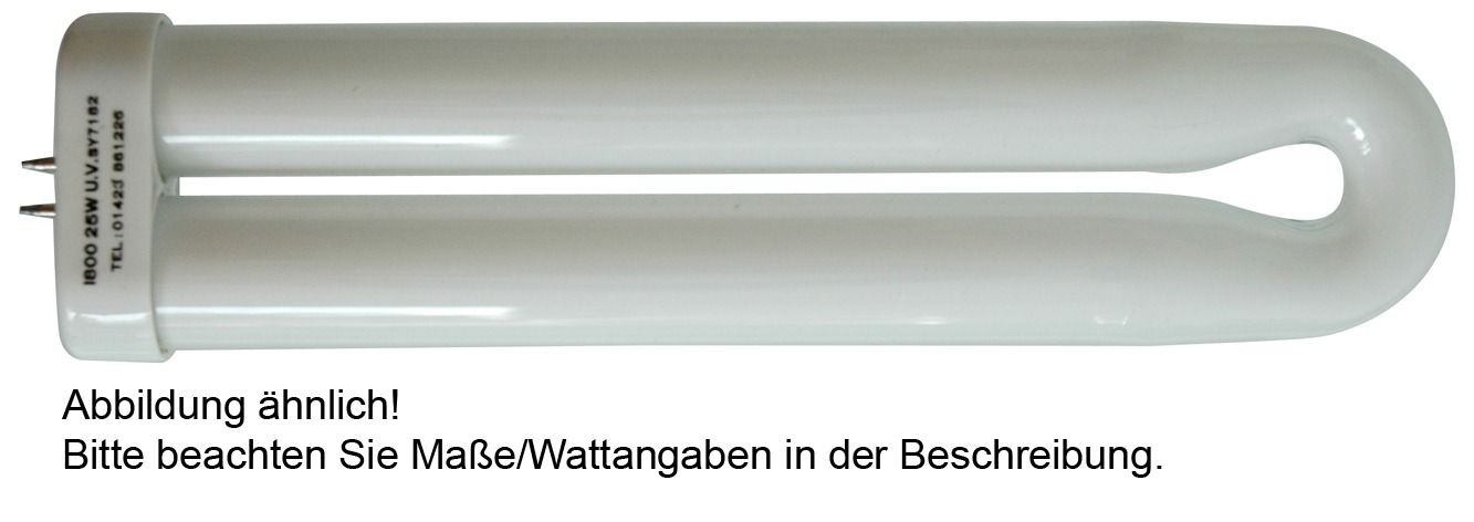 Ersatzröhre, 13 Watt PEST WEST, U-Röhre