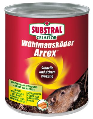 SUBSTRAL® Celaflor® Wühlmausköder ARREX,100 g Pack