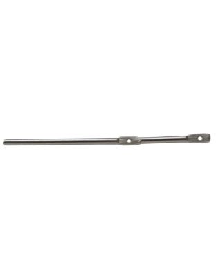 Edelstahlpin 130 mm - 2 Loch