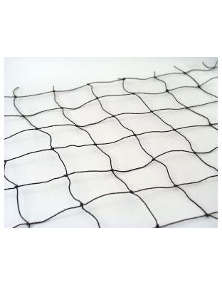 Netz schwarz PE 50 x 50 mm