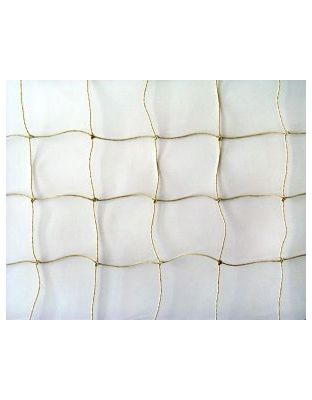 Netz steinfarben PE 30 x 30 mm, 2 m breit