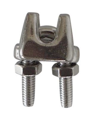 Seilklemme Edelstahl 4 mm