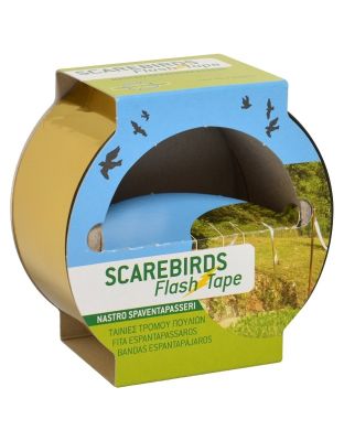 Scare-Tape Vogelabwehrband goldfarben