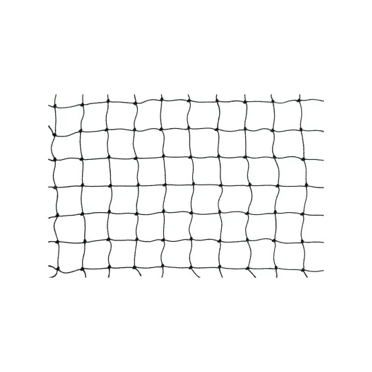 Netz schwarz PE 20 x 20 mm (Maschenweite) Flammschutz B1